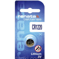 Батарейки-таблетки Renata CR1220 / 3V / 1 шт. на блістері