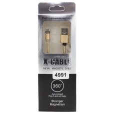 Кабель USB Магнітний MicroUSB (M3) 4991