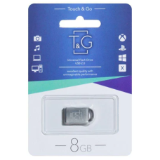 USB флеш накопичувач T&G метал серія 8GB/ TG107 (Гарантія 3 роки)