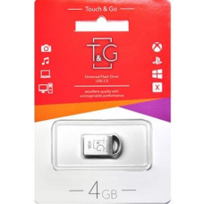 USB флеш накопичувач T&G метал серія 4GB/ TG107 (Гарантія 3 роки)