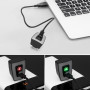 Велосипедний задній ліхтарик-мигалка акумуляторний T11-15LED, ЗУ micro USB, вологозахист IPx5