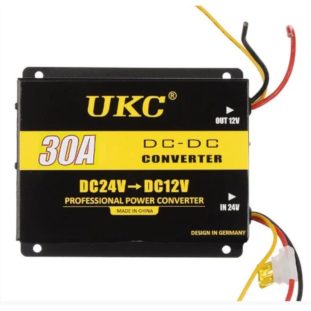 Перетворювач UKC DC/DC 24v-12v 30A / 3398