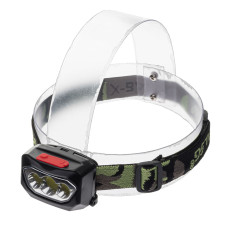 Налобний ліхтар Bailong BL-933C, Акк., LED+COB, MicroUSB, 5112