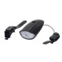 Велосипедна фара велофонарь з велозвонком (сигнал) / microUSB / 7588-B Велосипедна фара велофонарь з велозвонком (сигнал) / microUSB / 7588-B