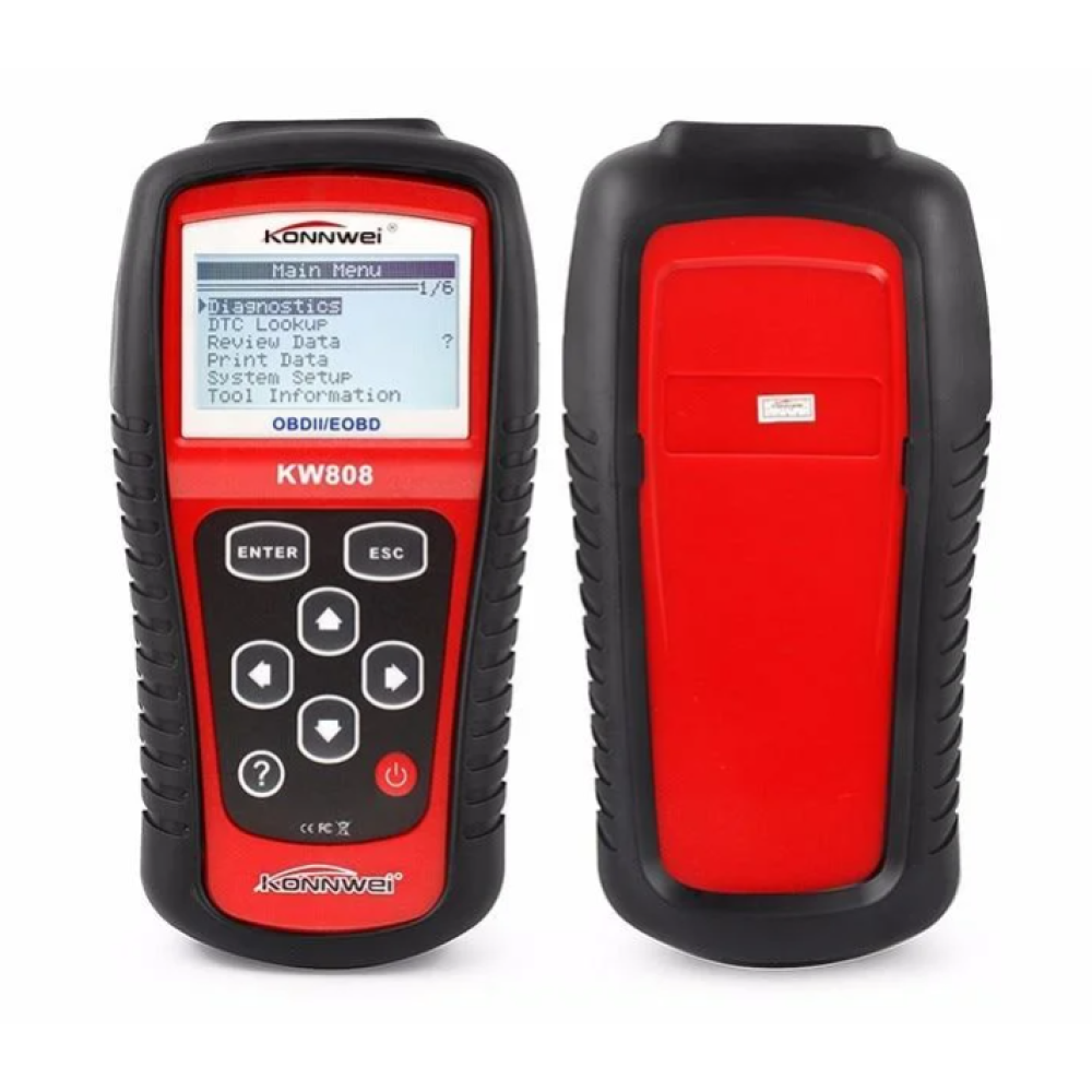 Автомобільний діагностичний сканер професійний АВТОСКАНЕР Konnwei KW808 OBD II/EOBD / 5593