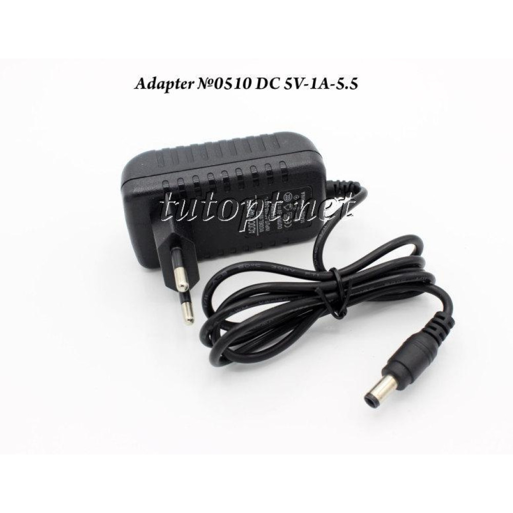 Блок живлення AC/DC 5V-1A 110-240VAC/ EU086