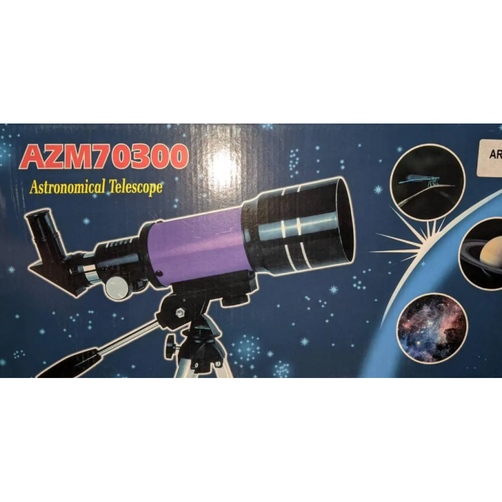 Телескоп астрономічний AZM70300 / F30070M / 7923