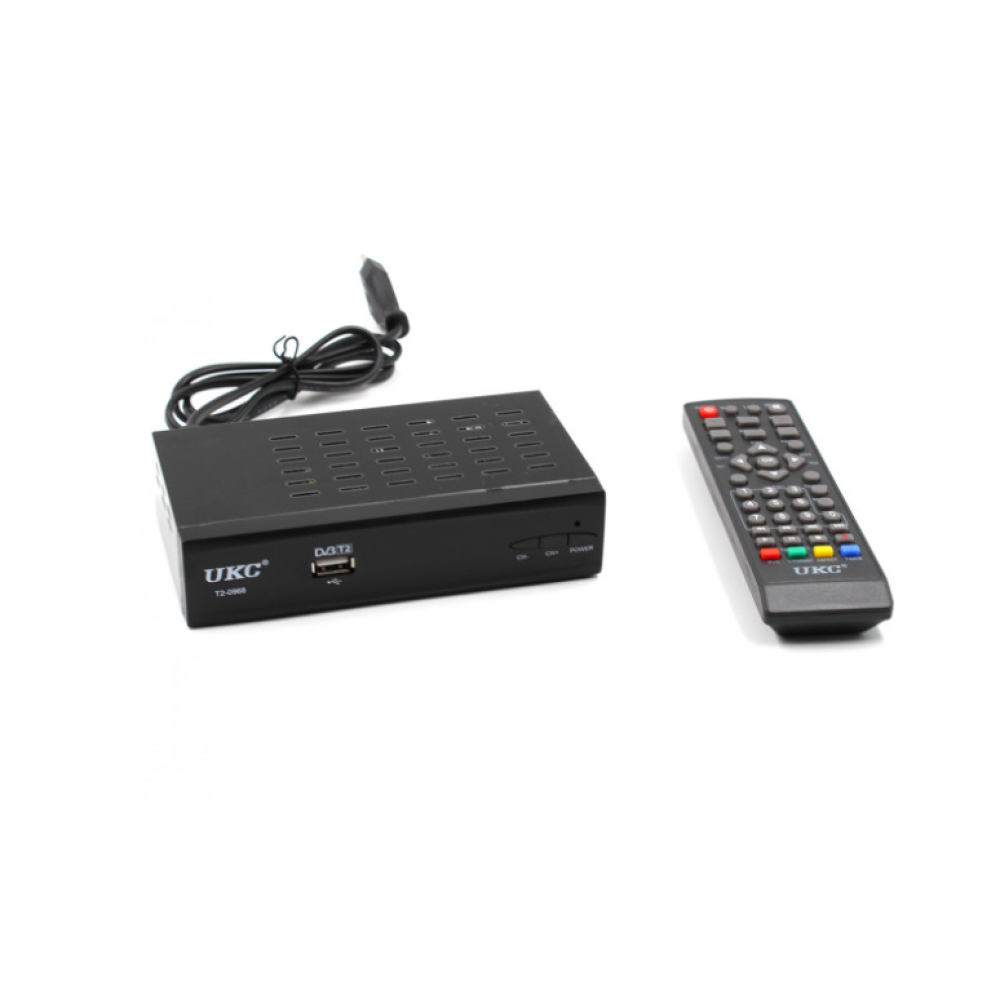ТВ-приймач тюнер DVB-T2 0968 метал /wifi / 6922
