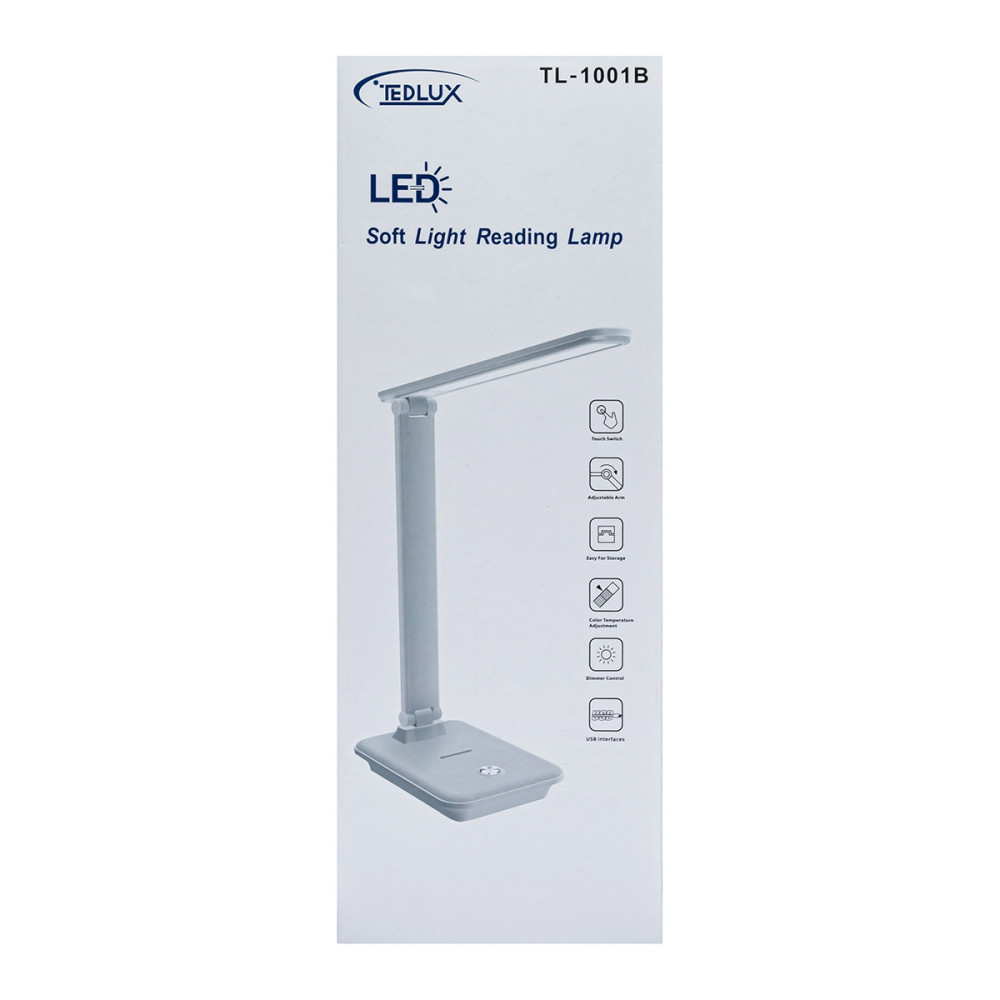Настільна LED лампа акумуляторна TEDLUX TL-1001B