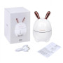 Зволожувач повітря та нічник 2 в 1 Xo Humidifiers Rabbit з фільтром для води Білий / 3900