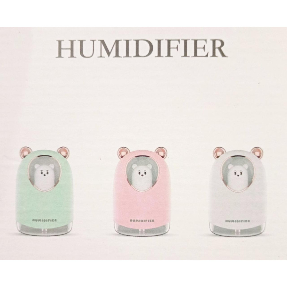 Зволожувач повітря H2O Humidifier USB з мишкою на 300 мл / 8023