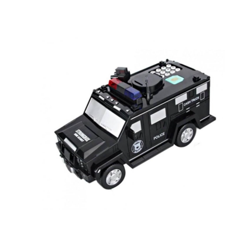 Дитяча копілка сейф машина поліцейська Hummer Cach Truck / 6688-19