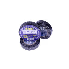 Ізоляційна стрічка Rugby / PVC / 30м чорна (реальний метраж менше)
