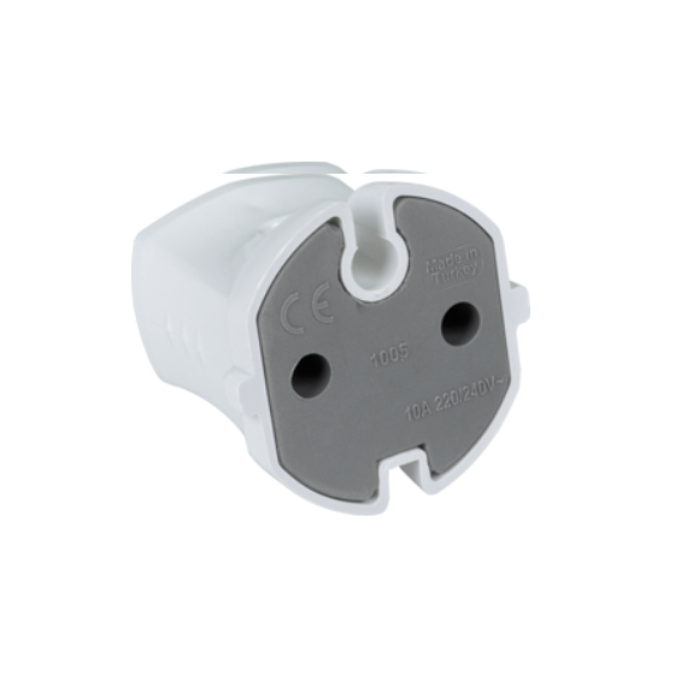 Електрична розетка DE-PA 10A (1105)
