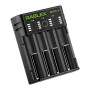 Зарядний пристрій Rablex RB404 4x18650 та ін. / від USB / Зарядний пристрій Rablex RB404 4x18650 та ін. / від USB /