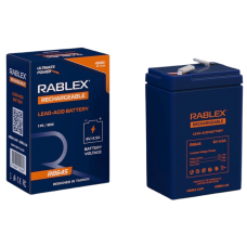 Акумуляторна батарея Rablex 6V 4.5Ah (RB645), свинцево-кислотна (SLA)