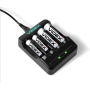 Зарядний пристрій 4x18650 / від USB / Videx N401 Зарядний пристрій 4x18650 / від USB / Videx N401