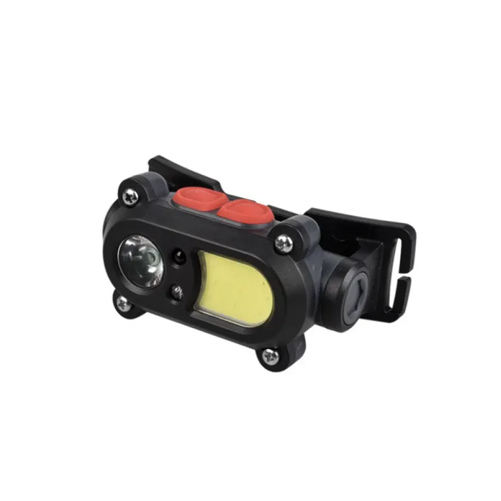 Налобний ліхтар Bailong BL-208-XPE+COB, датчик руху, Li-Ion акум., водонепроникний, ЗУ microUSB