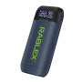 Зарядний пристрій Rablex RB410 з функцією Power Bank / 18650 / екран / type-c Зарядний пристрій Rablex RB410 з функцією Power Bank / 18650 / екран / type-c