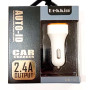 Автомобільний зарядний пристрій USB x 2 Dekkin DK-35