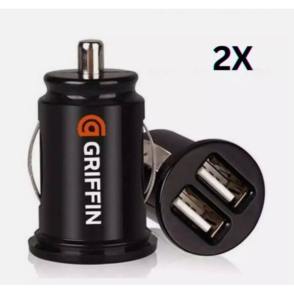 Автомобільний зарядний пристрій USB x 2 GRIFFIN 2 USB, 2.1A