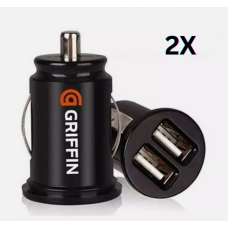 Автомобільний зарядний пристрій USB x 2 GRIFFIN 2 USB, 2.1A
