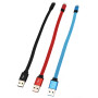 Кабель USB - Lightning iPhone короткий / Силіконовий / 30 см