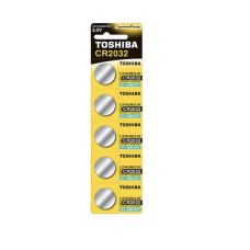 Батарейки-таблетки Toshiba CR2032 / 3V блістер 5шт.