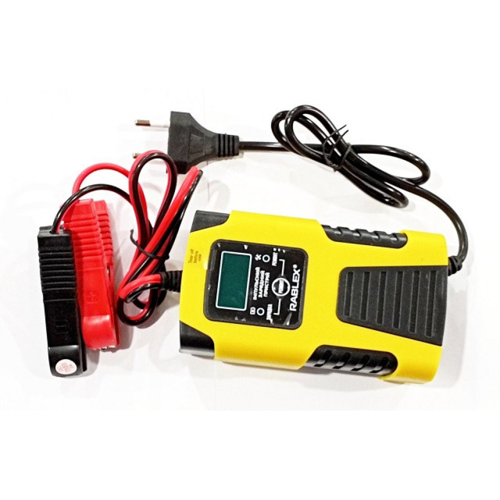 Зарядний пристрій Rablex RB600 автоматичний, 30w, 6v-12v, 2A