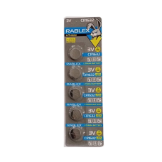 Батарейки-таблетки Rablex CR1632/3V блістер 5 шт.