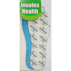 Стельки універсальні антибактеріальні м'які Insoles Health №4 (СИНЬО-БІЛІ)