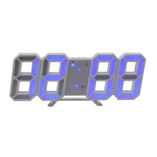 Електронні годинники VST-1089, 6802 + Температура / синя підсвітка