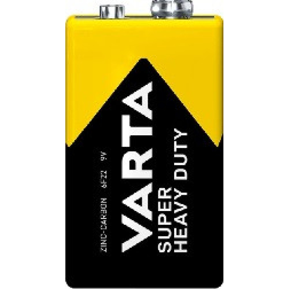 Батарейка VARTA Крона 6F22 / 9V / соляна (Термін до 07.24)