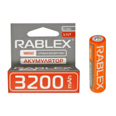Акумулятор Rablex 18650 Li-ion 3200mAh Li-ION 3.7v