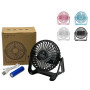 Настільний вентилятор USB Mini Fan XH-08 з акум. (WX6506) різні кольори