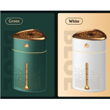 Увлажнювач повітря ультразвуковий і нічник Heavy Fog Humidifier, 1000 мл, USB/ 8496