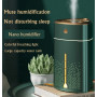 Увлажнювач повітря ультразвуковий і нічник Heavy Fog Humidifier, 1000 мл, USB/ 8496