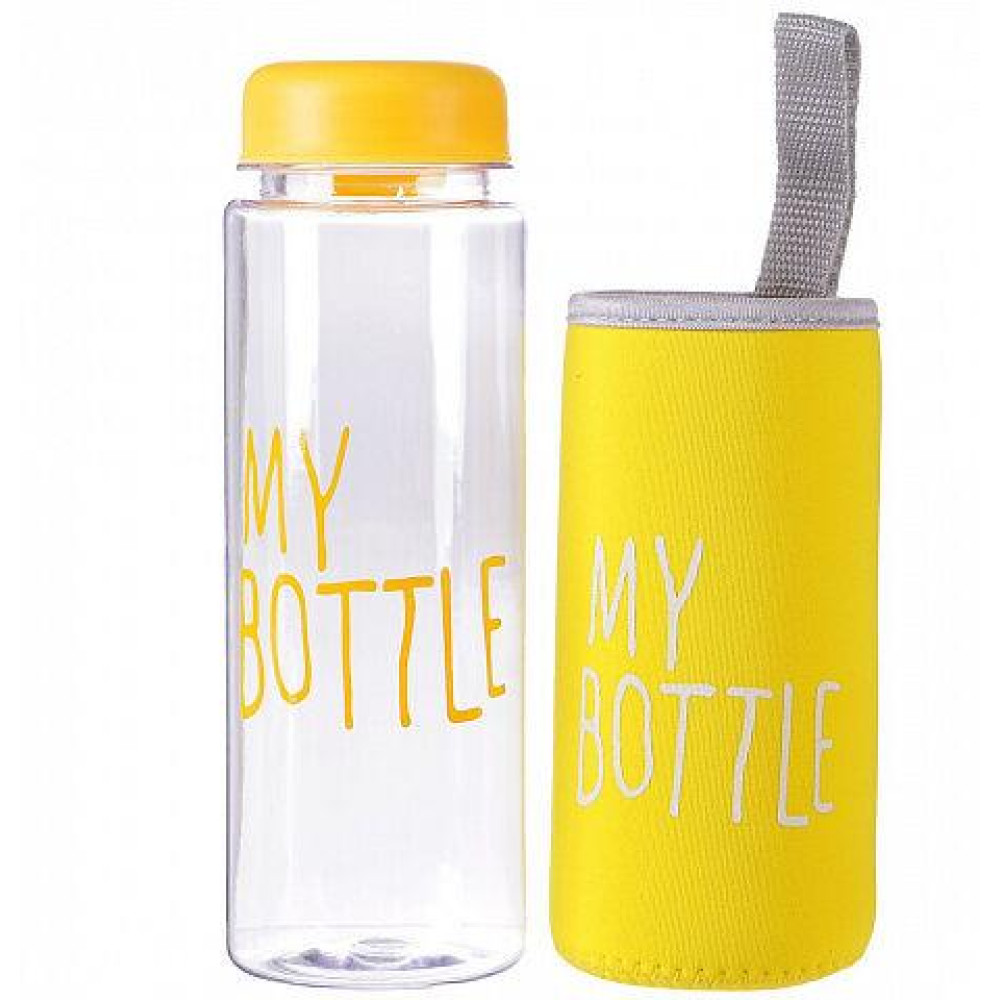 Бутилка для води My Bottle 500 мл. в термо чохлі з підвісом / різні кольори / 422