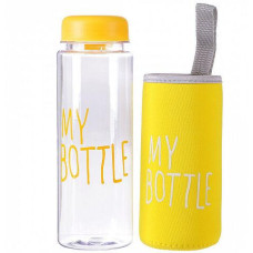 Бутилка для води My Bottle 500 мл. в термо чохлі з підвісом / різні кольори / 422