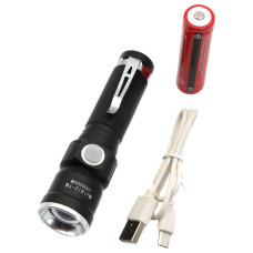 Ручний ліхтар Police BL-1812-T6, RB203, 18650, Zoom, ЗУ microUSB