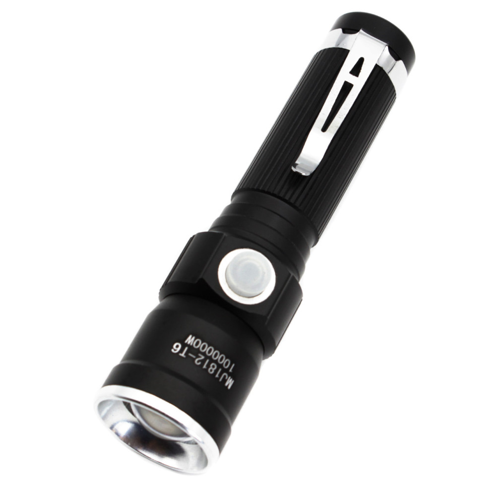 Ручний ліхтар Police BL-1812-T6, RB203, 18650, Zoom, ЗУ microUSB
