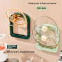 Підставка під кришки каструль на стіну Kitchen pot cover rack 8649
