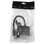 Адаптер перехідник HDMI на VGA + AUX конвертер активний процесор
