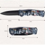 Ніж складний Knifes Skull 4760X -2 Ніж складний Knifes Skull 4760X -2