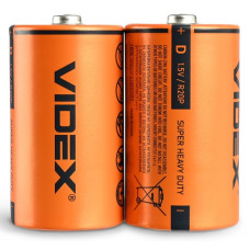 Батарейка Videx R20P(D) соляна