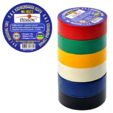 Ізолента STENSON стенсон 10 м асорті MH-0023