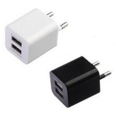 СЗУ Мережевий Зарядний Пристрій USB x 2 "КУБИК" 2100, 2106