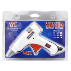 Клейовий пістолет Wild Wolf YL-20W під тонкі 7мм БІЛИЙ