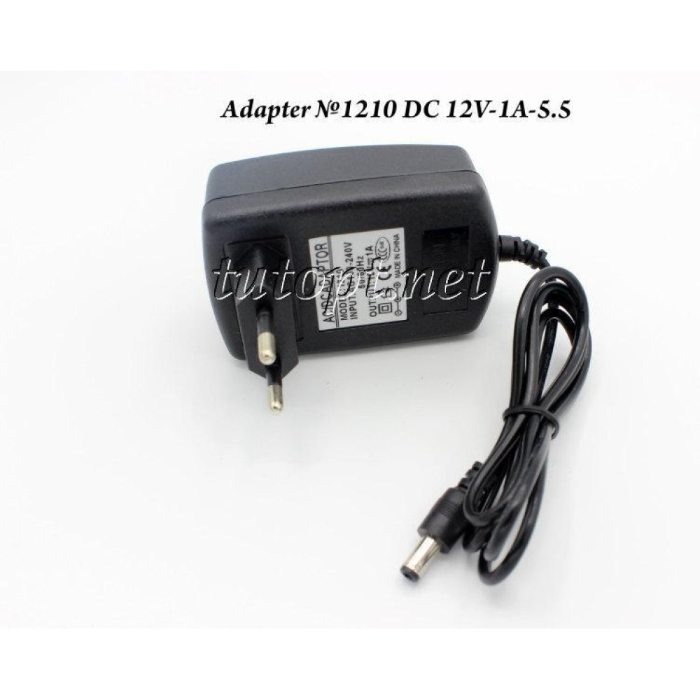 Блок живлення AC/DC 12V-1A 110-240VAC/ 7429