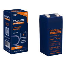 Акумуляторна батарея Rablex 4V 4.5Ah (RB445), свинцево-кислотна (SLA)